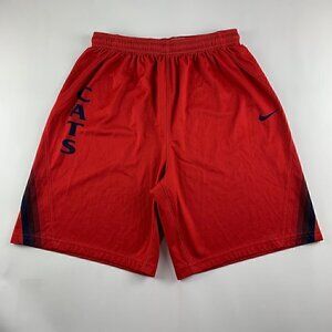 Arizona Wildcats NCAA Red Nike Basketball Shorts MADE IN USA Mens Large